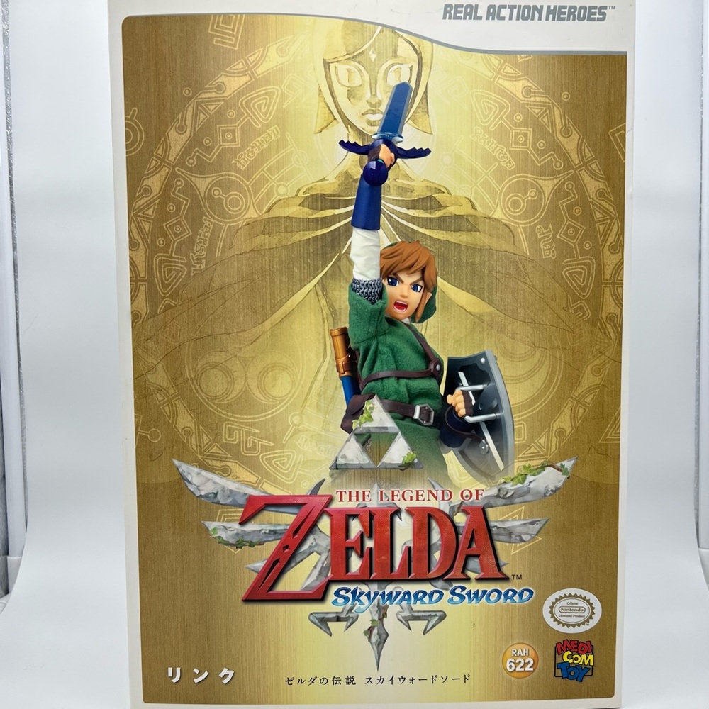 Medicom Toy The Legend of Zelda Skyward Sword Link Real Action Hero Figure